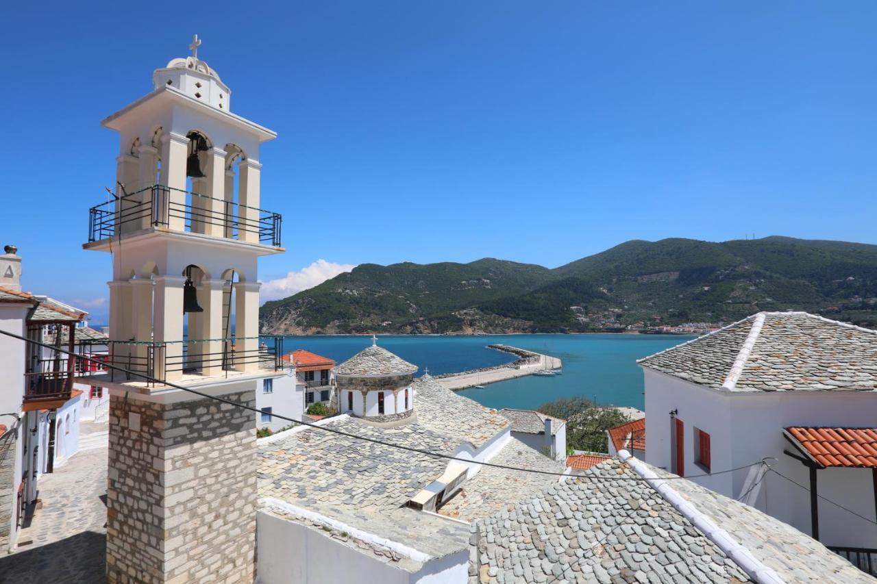 Skopelos House In Castle Panormos  Экстерьер фото