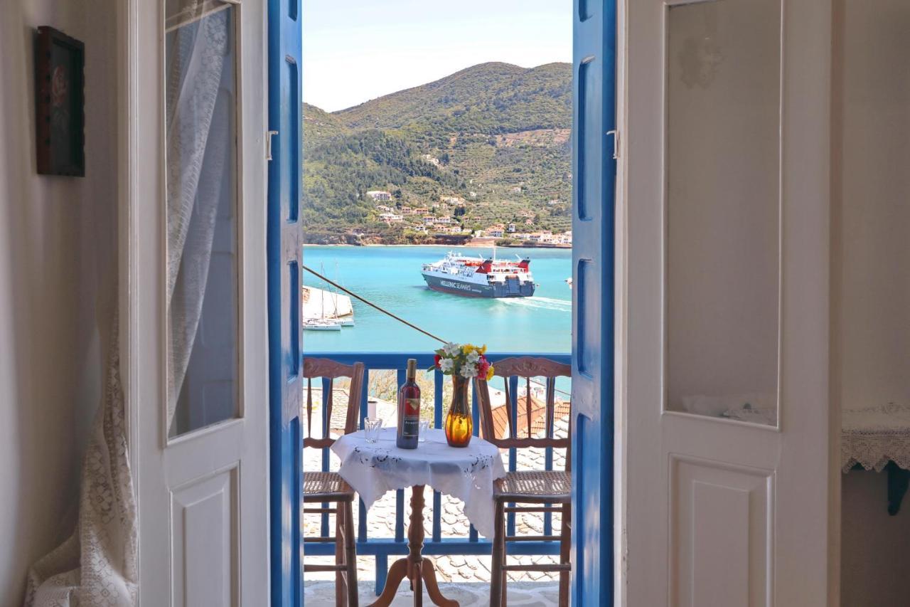 Skopelos House In Castle Panormos  Экстерьер фото