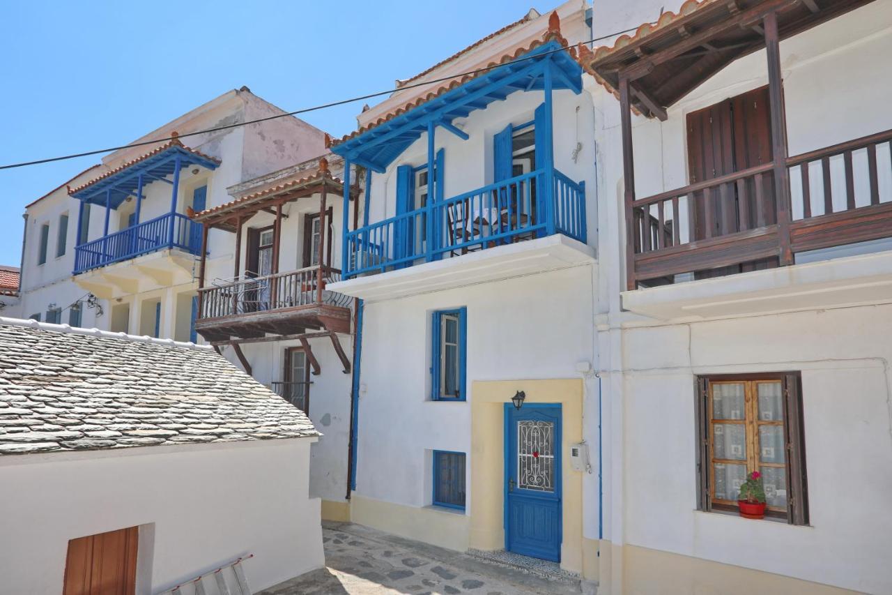 Skopelos House In Castle Panormos  Экстерьер фото
