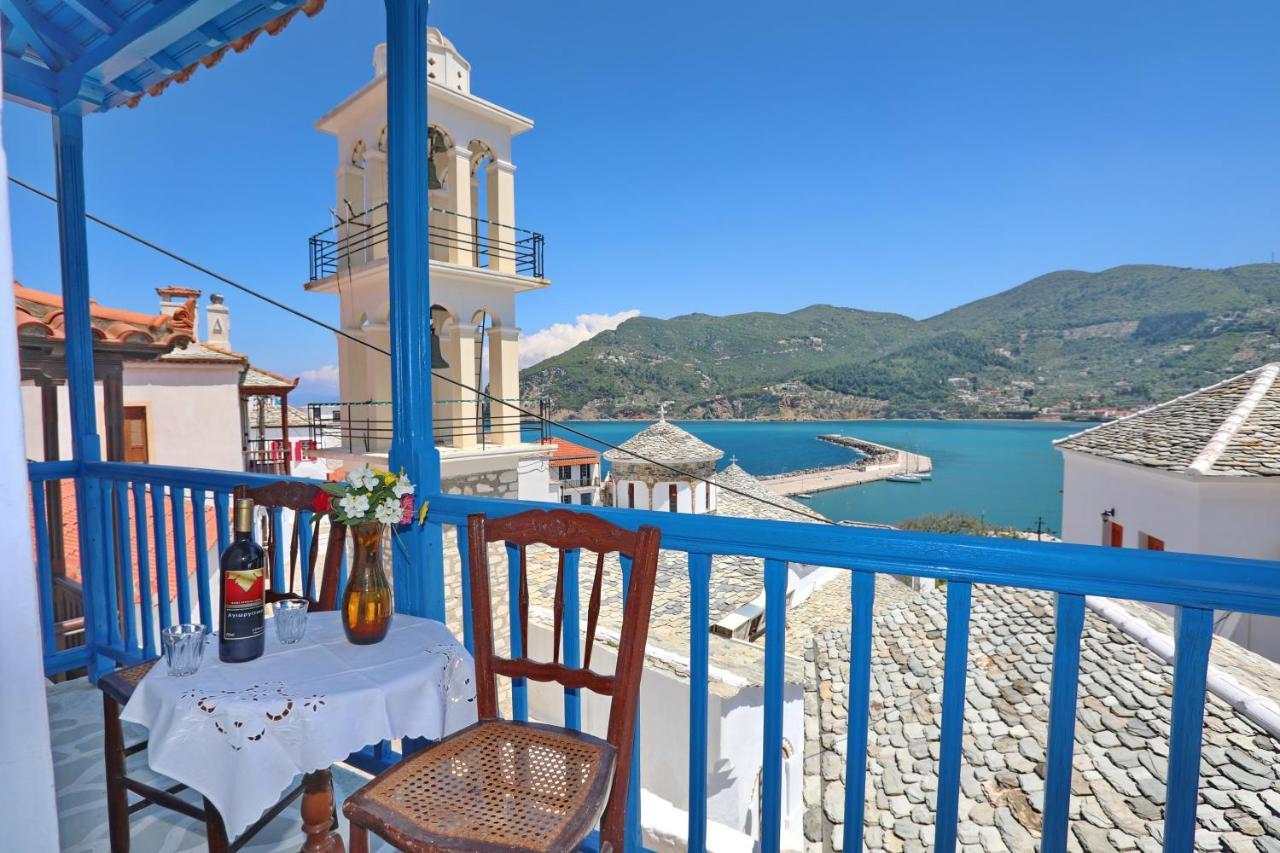 Skopelos House In Castle Panormos  Экстерьер фото